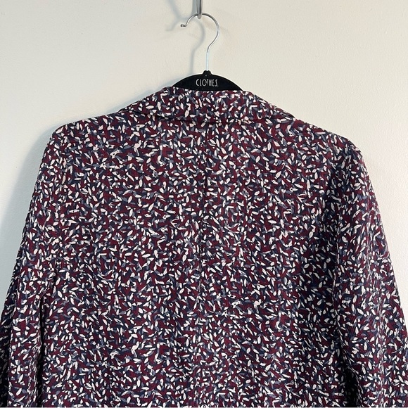 Tory Burch Cloque Drop Waist Silk Blend Tunic Top - Picture 11 of 14